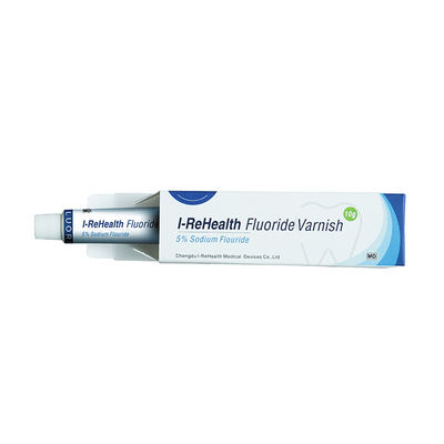 Qualität  Melon Flavor 5% NaF Pediatric Fluoride Dental Varnish For Sensitive Teeth 10g Fabrik