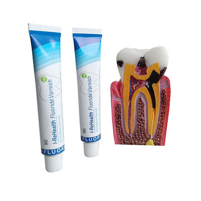 Melonen-lackieren geschmackvoller gelber Fluorid-Lack 10g /Piece für Zähne Schutz