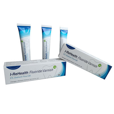 15 Sekunden-schnelles trocknendes Fluorid gelbe Farbe für pädiatrisches lackieren