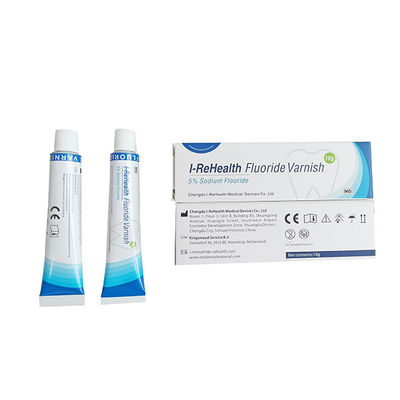 15 Sekunden-schnelles trocknendes Fluorid gelbe Farbe für pädiatrisches lackieren