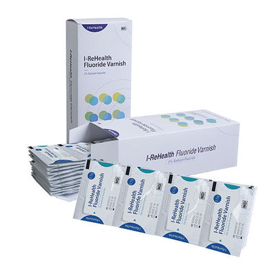 5% Natriumfluorid-Lack 0.5g/Pouch für Erwachsen-Zahnverfall-Behandlungs-Verhinderung