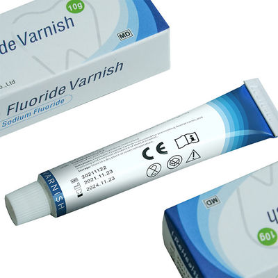 CE-ISO-zertifizierte 5% Natriumfluorid-Zahnlak mit Melonengeschmack zur Vorbeugung von Karies