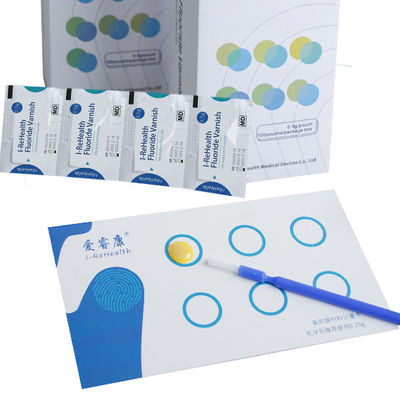 Weißes Natriumfluorid Lack Flüssigkeit I-Rhealth S für kühle und trockene Lagerung