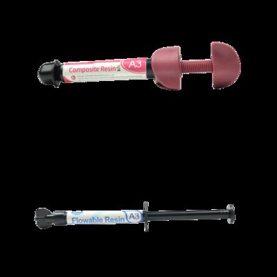 Sekundenschnelles Bonden & Aushärten von Nano-Komposit-Harz für direkte Front- und Seitenzahnrestaurationen in Black's Klassen I, II, III und V