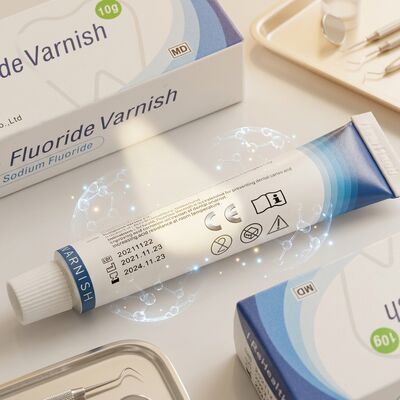 CE-ISO-zertifizierte 5% Natriumfluorid-Zahnlak mit Melonengeschmack zur Vorbeugung von Karies