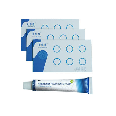 Natriumfluorid-Lack des natürlichen Harz-22600ppm für Erwachsene reparieren Entmineralisierung