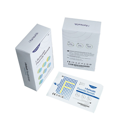 quality stellte pädiatrischer aktueller Applic Fluorid-Lack 10 0.5g unterschiedliche Ausrüstungen ein factory