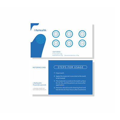 Fluorid-Lack 0.5g/Bag 5% Natriumfür empfindliche Zähne mit Cer