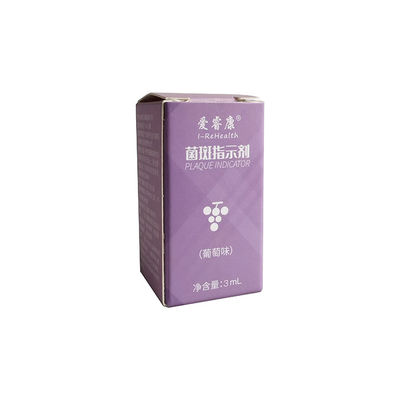 Farbfärbender Plaketten-Indikator der Trauben-3ml des Aroma-zwei für zahnmedizinisches